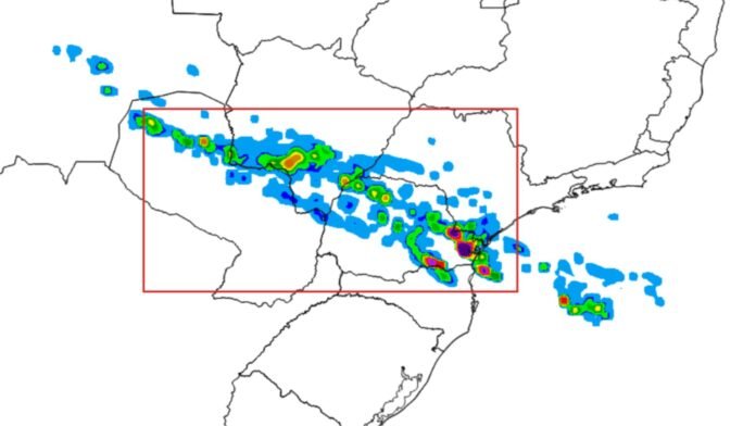 INMET alerta para granizo e tempestades no Paraná neste sábado