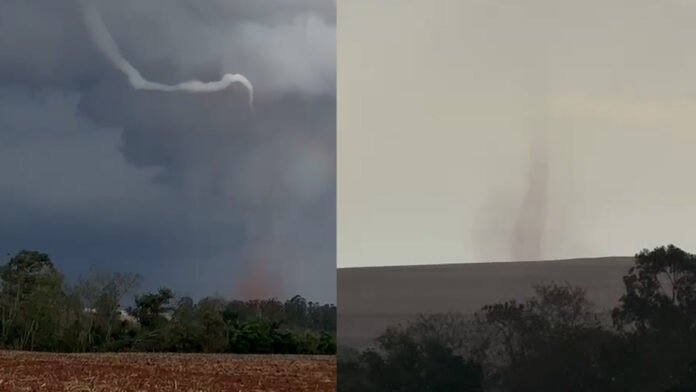 Simepar confirma tornado em Goioerê nesta sexta-feira